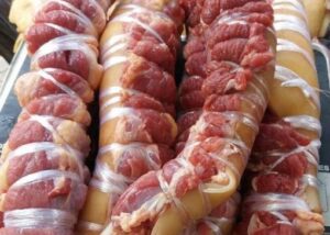 Bò tơ cuộn